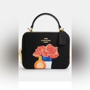 RARE FIND COACH X TOM WESSELMANN BOX CROSSBODY
Color: IM/Black Multi